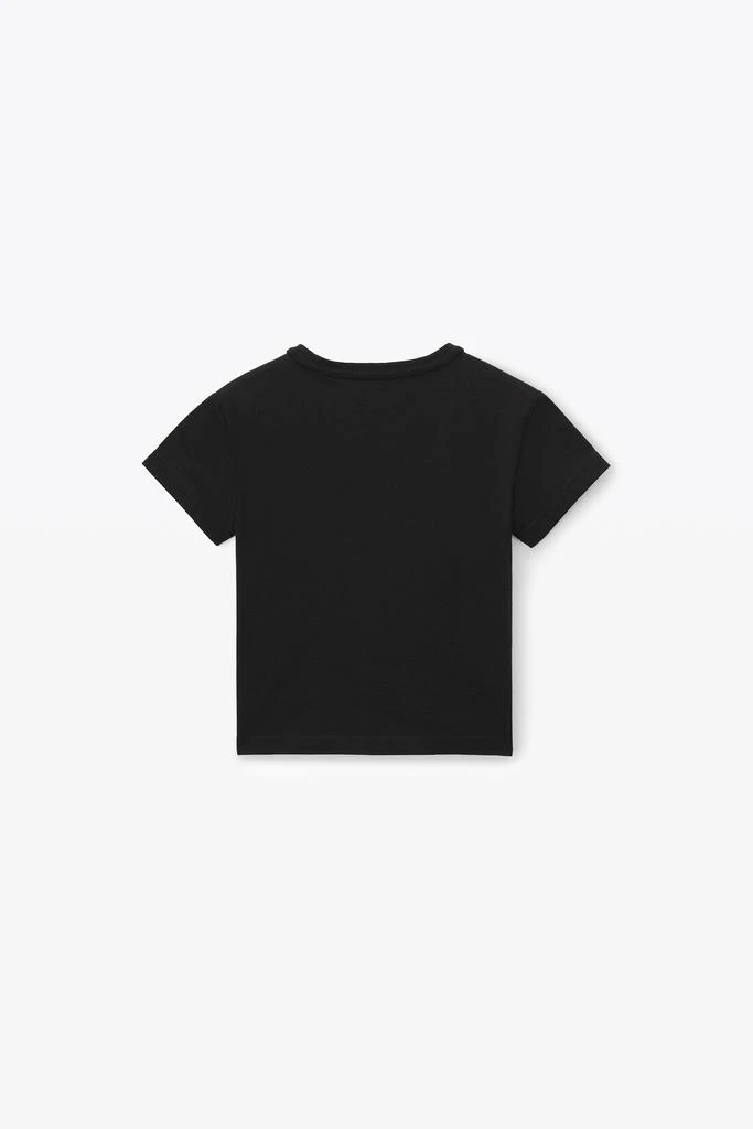 商品Alexander Wang|KIDS SHORT SLEEVE TEE IN ESSENTIAL JERSEY,价格¥340,第5张图片详细描述