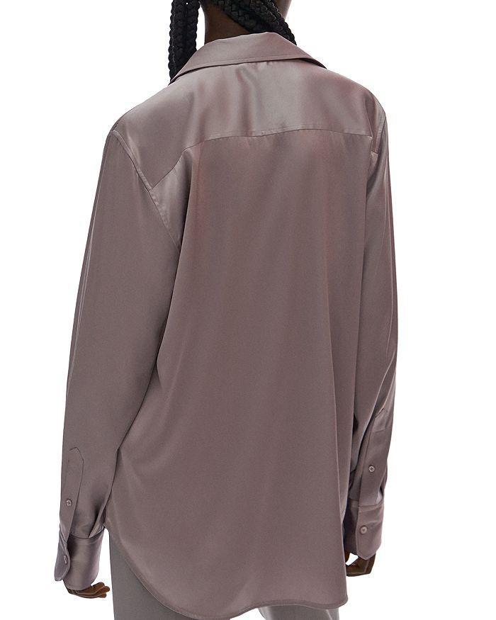 商品Helmut Lang|Core Stretch Silk Shirt,价格¥2944,第4张图片详细描述
