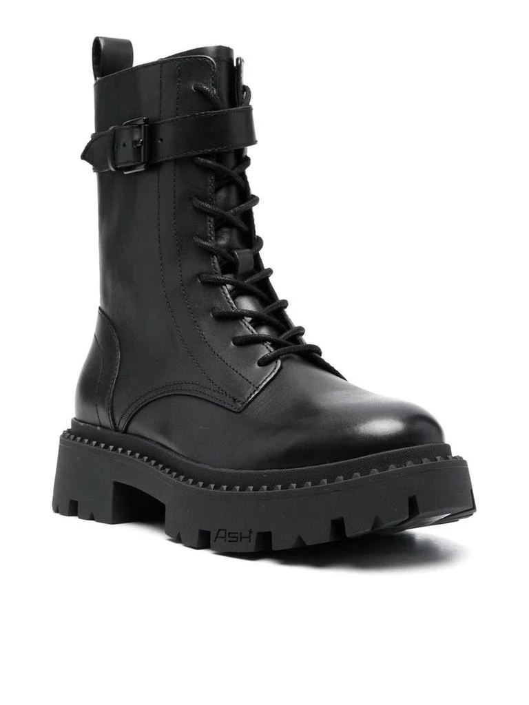 商品Ash|Ash Black Calf Leather Gena Ankle Boots,价格¥1955,第2张图片详细描述