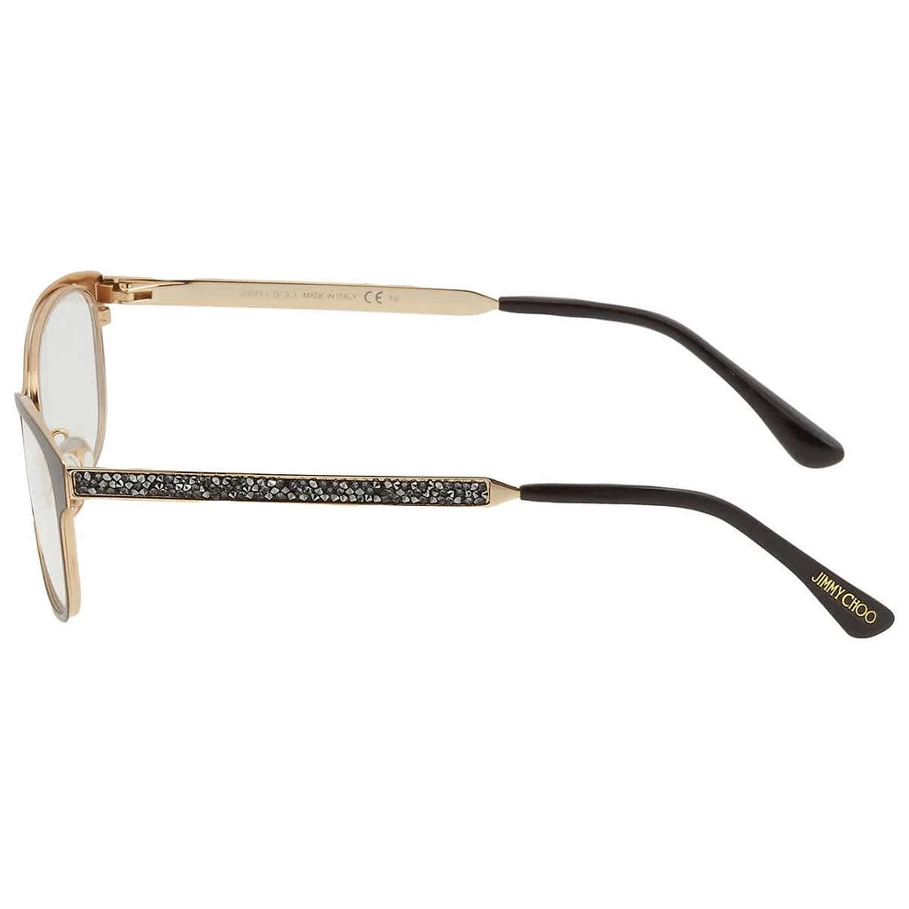 商品Jimmy Choo|Ladies Black Rectangular Eyeglass Frames Jc20300030054,价格¥606,第3张图片详细描述