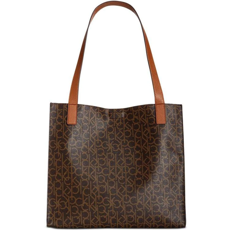 商品Calvin Klein|Nola Signature Large Tote,价格¥658,第4张图片详细描述