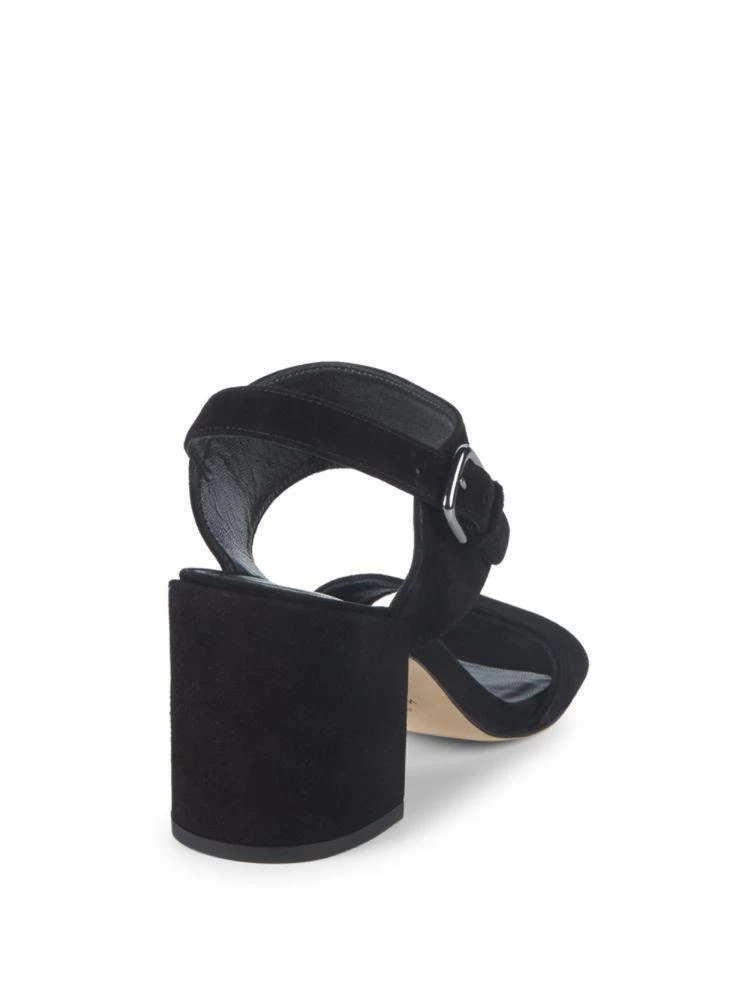 商品Stuart Weitzman|Partingo Suede Slingback Sandals,价格¥1104,第2张图片详细描述