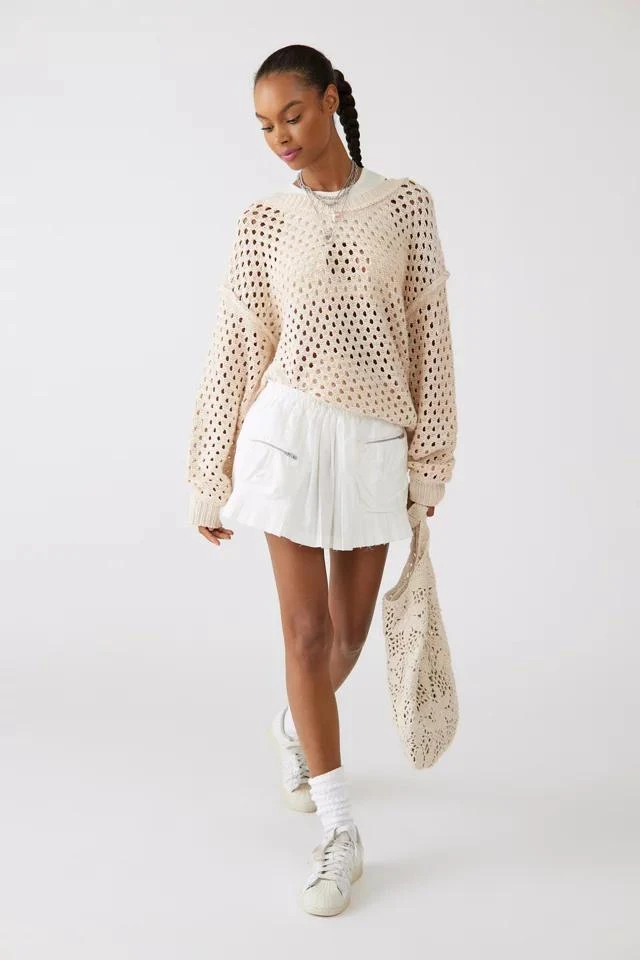 商品BDG|BDG Colton Cargo Pleated Mini Skirt,价格¥149,第2张图片详细描述