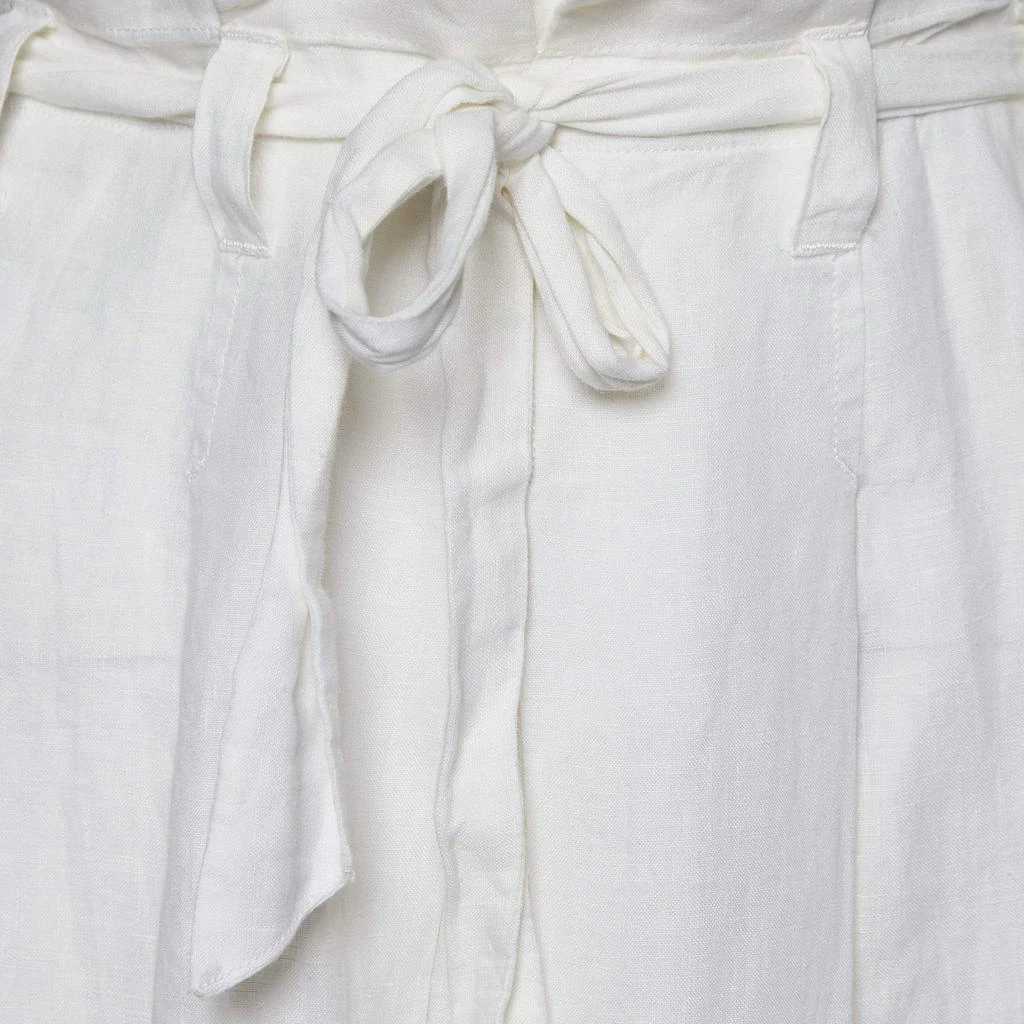 商品[二手商品] Weekend Max Mara|Weekend Max Mara White Linen Pleated Maxi Skirt M,价格¥836,第3张图片详细描述