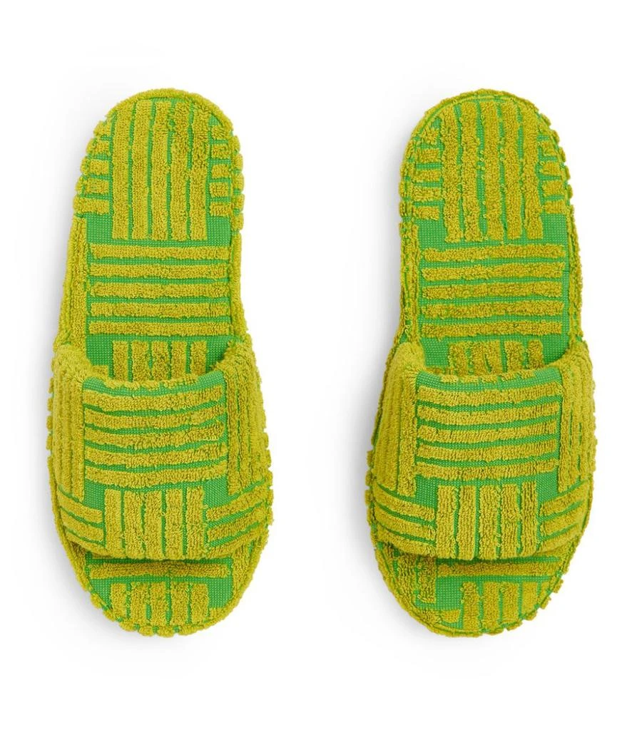 商品Bottega Veneta|Terry Slides,价格¥4390,第2张图片详细描述