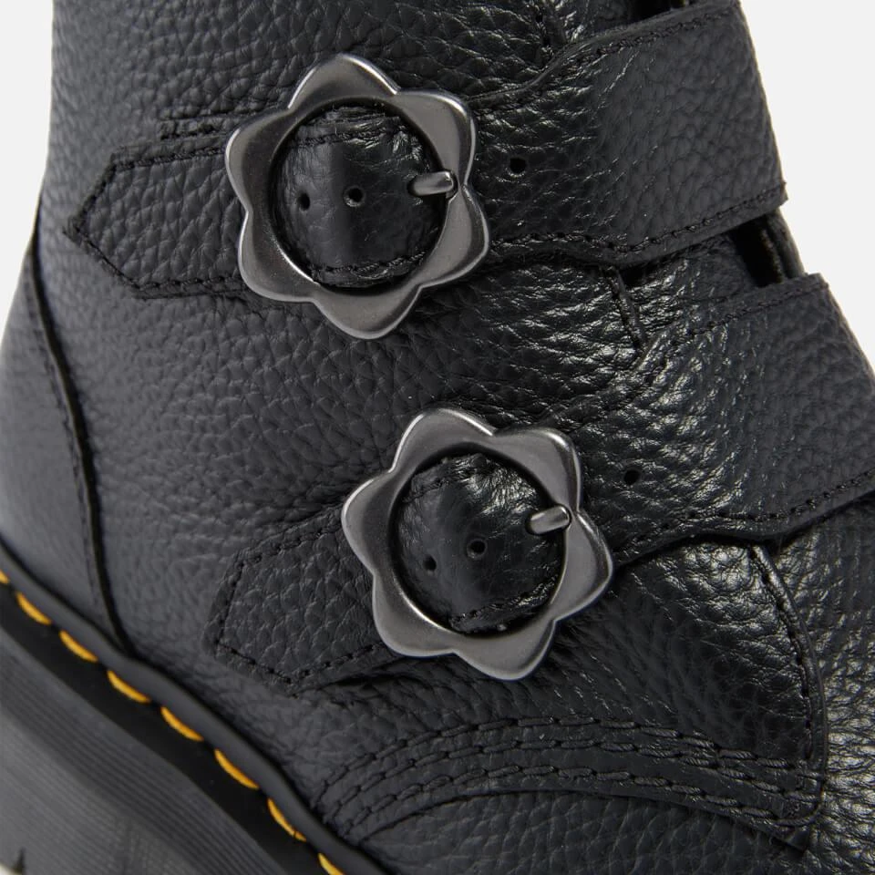 商品Dr. Martens|DR. MARTENS DEVON LEATHER ANKLE BOOTS,价格¥604,第4张图片详细描述