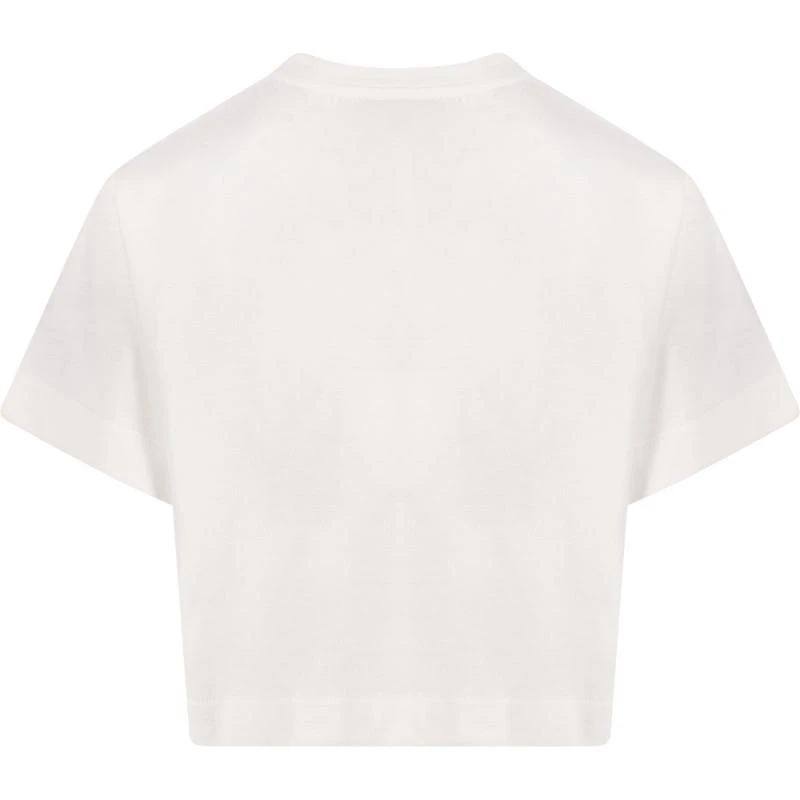 商品EMILIO PUCCI|Bold monogram cropped t shirt in white,价格¥862,第2张图片详细描述