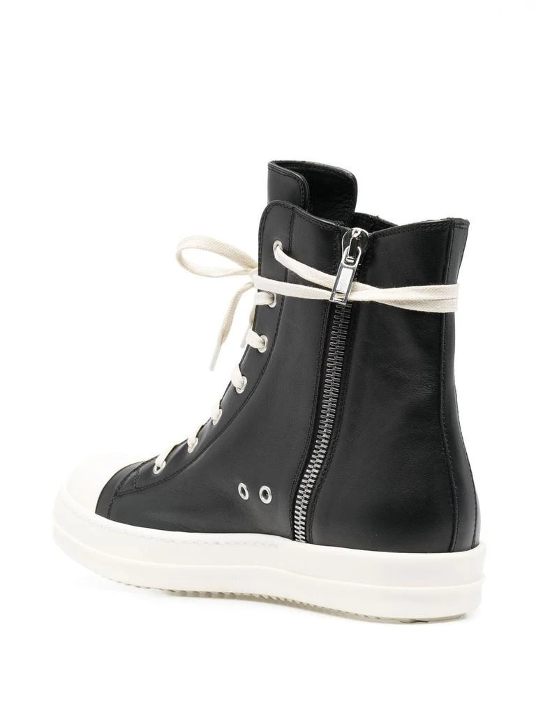 商品Rick Owens|RICK OWENS MEN RAMONES HIGH TOP SNEAKERS,价格¥8777,第4张图片详细描述