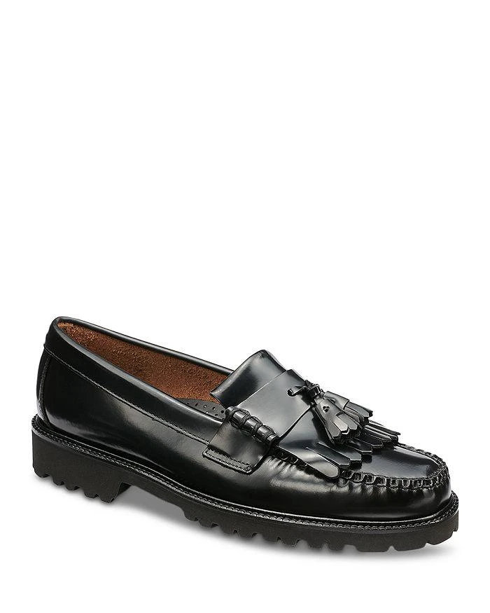 商品G.H. Bass|G.H. Bass Men's Layton Lug Weejun Tassel Loafers,价格¥1468,第1张图片