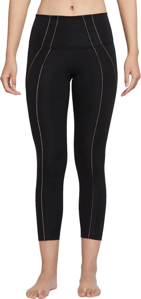 商品NIKE|Nike Women's Yoga 7/8 Lurex Tights,价格¥150,第1张图片