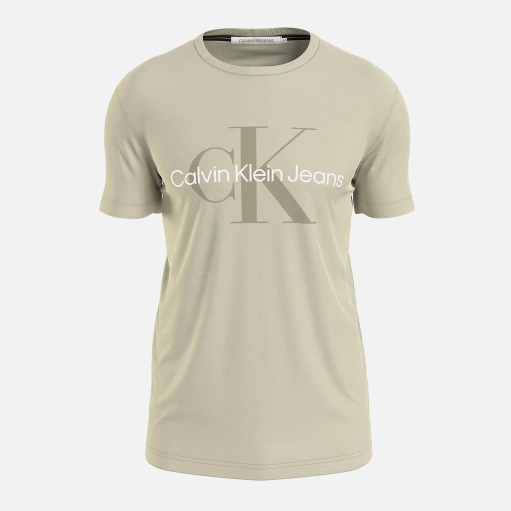 商品Calvin Klein|Calvin Klein Jeans Organic Cotton-Blend Seasonal Monogram T-Shirt,价格¥248,第1张图片