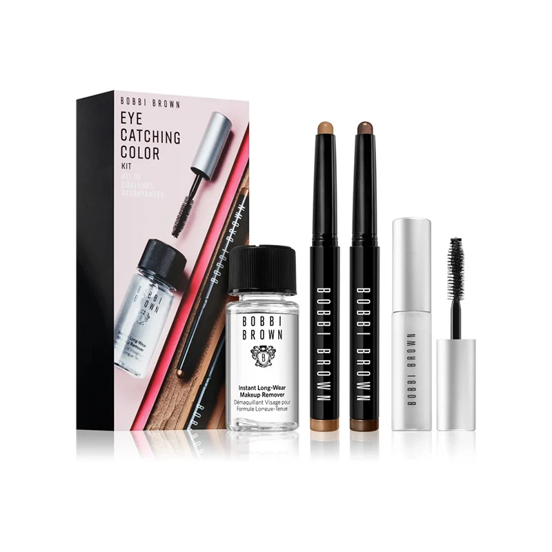 商品Bobbi Brown|Bobbi brown芭比波朗彩妆4件套 卸妆液30ml+睫毛膏3ml+眼影棒1.6g+眼影笔1.6g,价格¥362,第1张图片