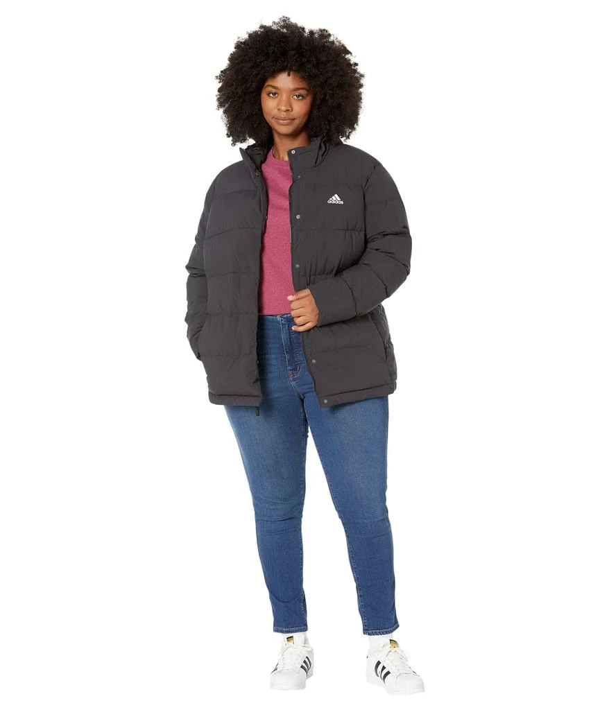 商品Adidas|Plus Size Helionic Down Hooded Jacket,价格¥552,第4张图片详细描述