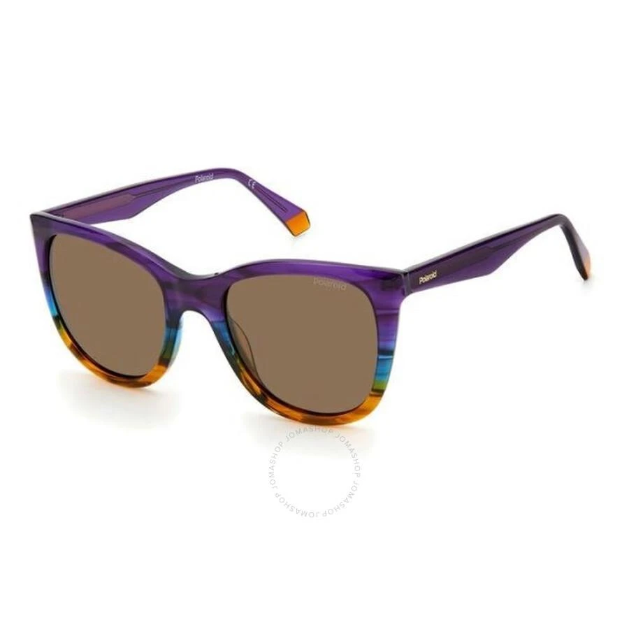 商品Polaroid|Polarized Bronze Cat Eye Ladies Sunglasses PLD 4096/S/X 0DKT/SP 52,价格¥149,第1张图片