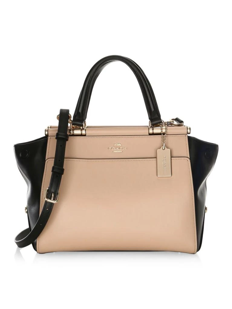 商品Coach|Coach - Grace Colorblock Leather Satchel,价格¥922,第1张图片