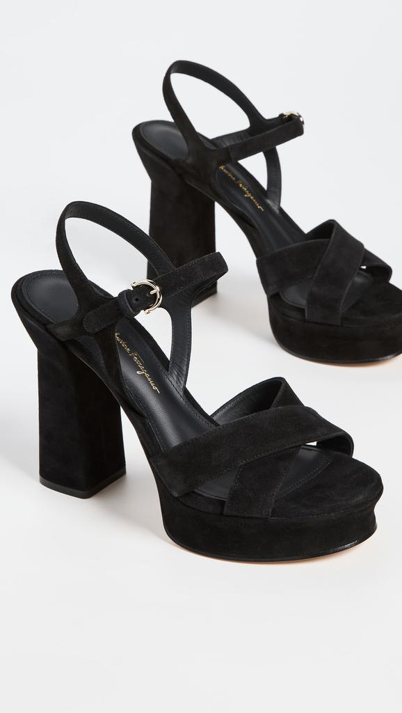 商品Salvatore Ferragamo|Salvatore Ferragamo 菲拉格慕 Sonya Platform Sandals,价格¥7250,第6张图片详细描述
