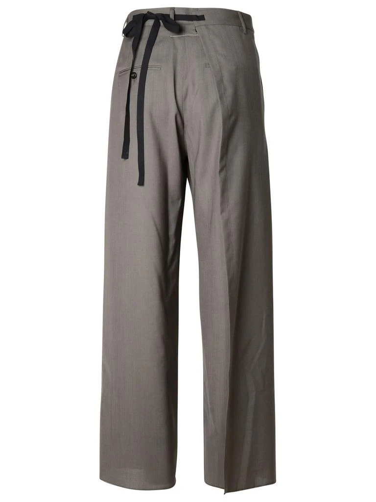 商品MM6|Wool Canvas Trousers,价格¥3559,第3张图片详细描述