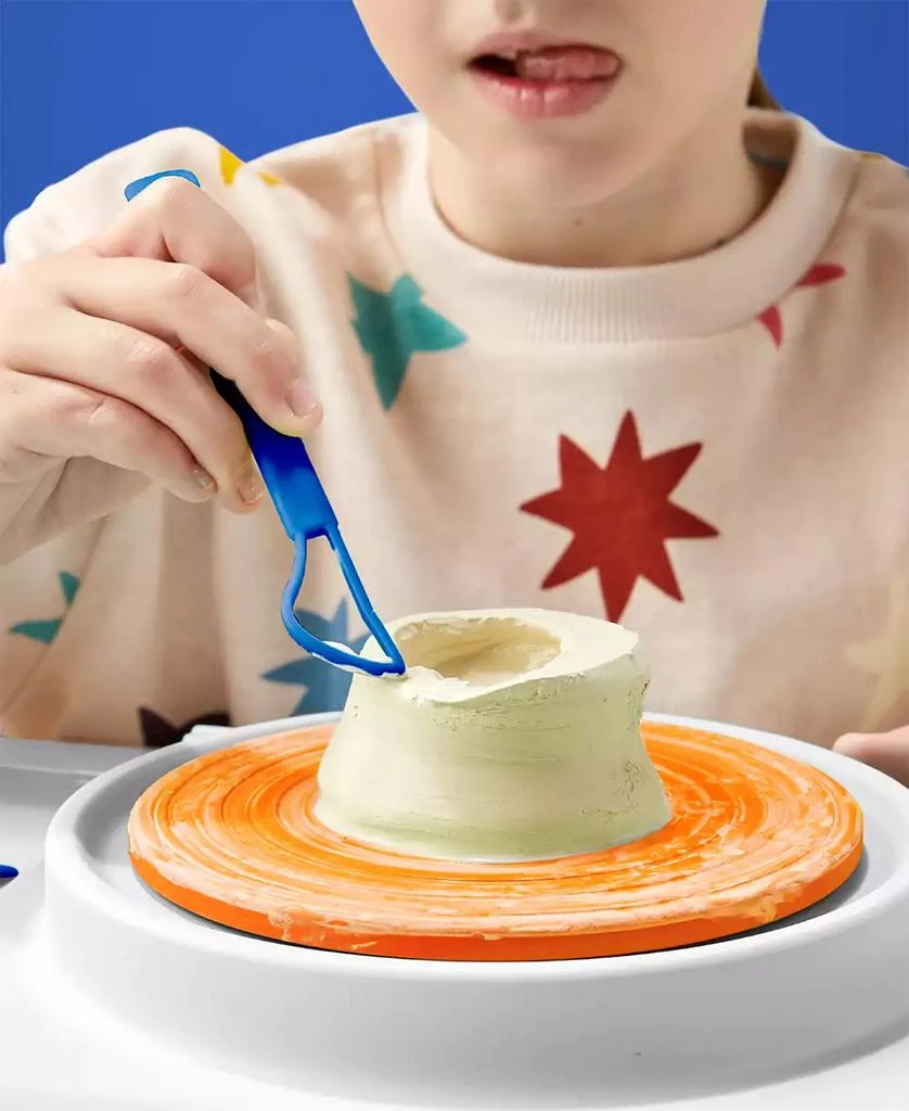 商品Geoffrey's Toy Box|Motorized Pottery Wheel Clay Art Studio Set,价格¥527,第5张图片详细描述