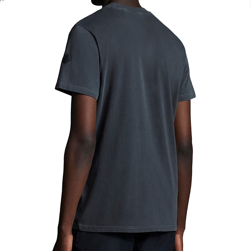 【预售3-7天】Moncler/蒙克莱 22年早春新款 1952系列 男士黑色纯棉Genius图案短袖T恤H10928C000088390T999商品第5张图片规格展示