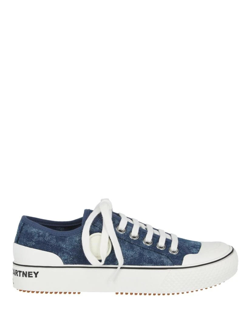 商品Stella McCartney|Denim Logo Sneakers,价格¥982,第1张图片