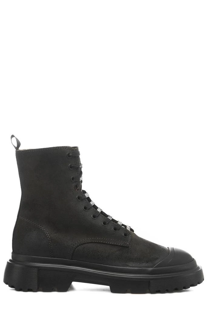 商品hogan|Hogan Lace-Up Combat Boots,价格¥2775,第1张图片