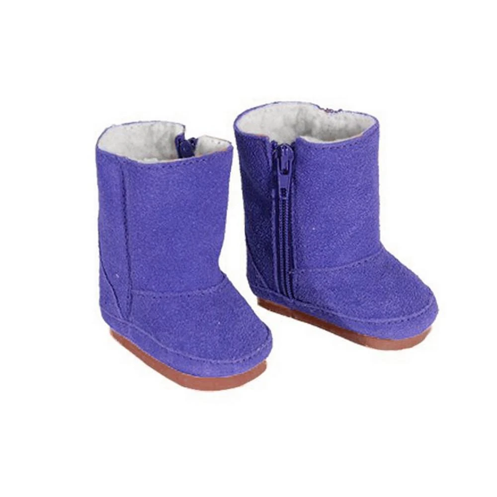 商品Teamson Kids|- 18" Doll - Suede Winter Boots Set, 3 Piece,价格¥90,第2张图片详细描述