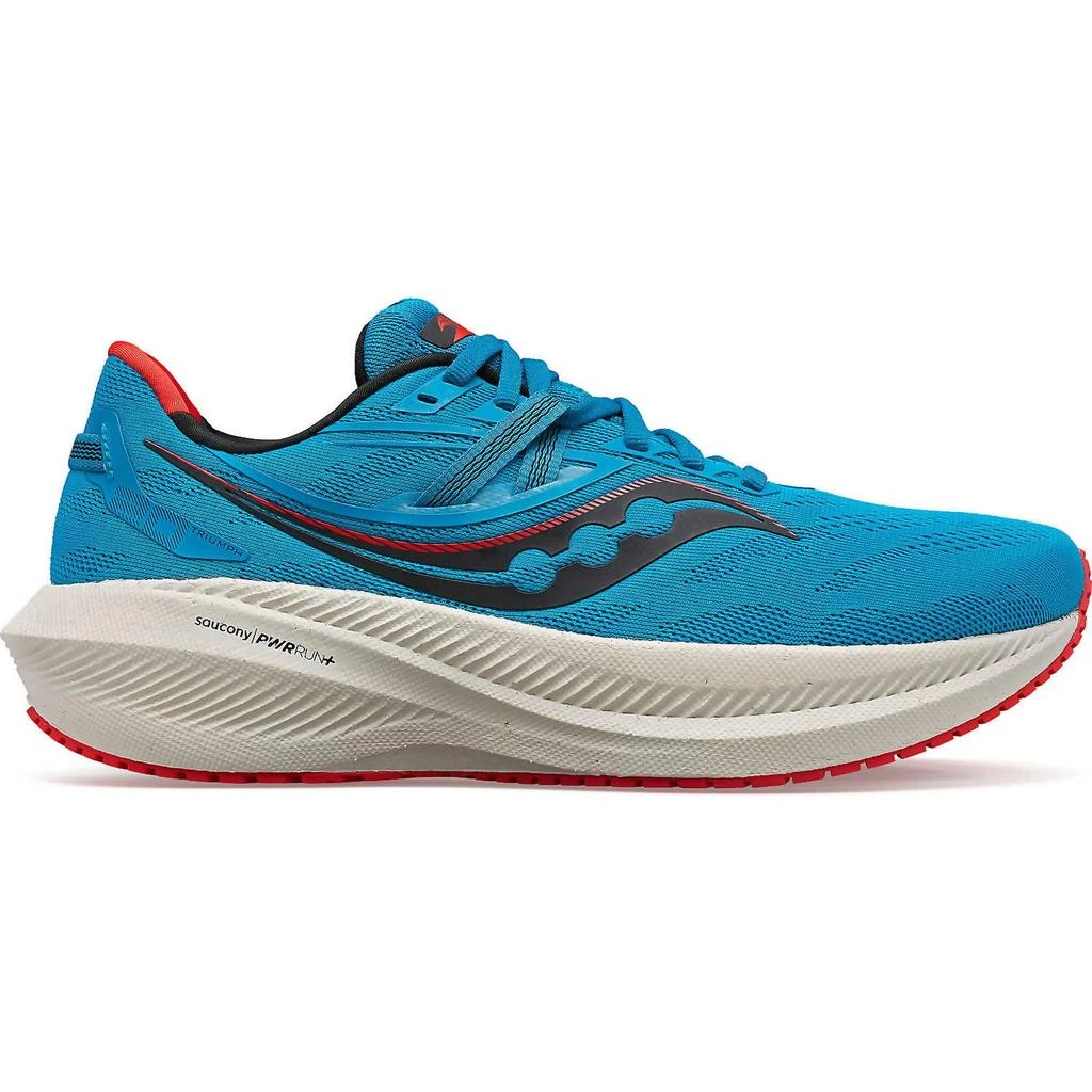 商品Saucony|Men's Triumph 20 Running Shoes - Medium Width In Ocean/redrock,价格¥1027,第1张图片