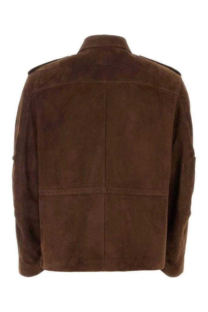 商品Salvatore Ferragamo|Salvatore Ferragamo Coats & Jackets in Brown,价格¥21869,第2张图片详细描述