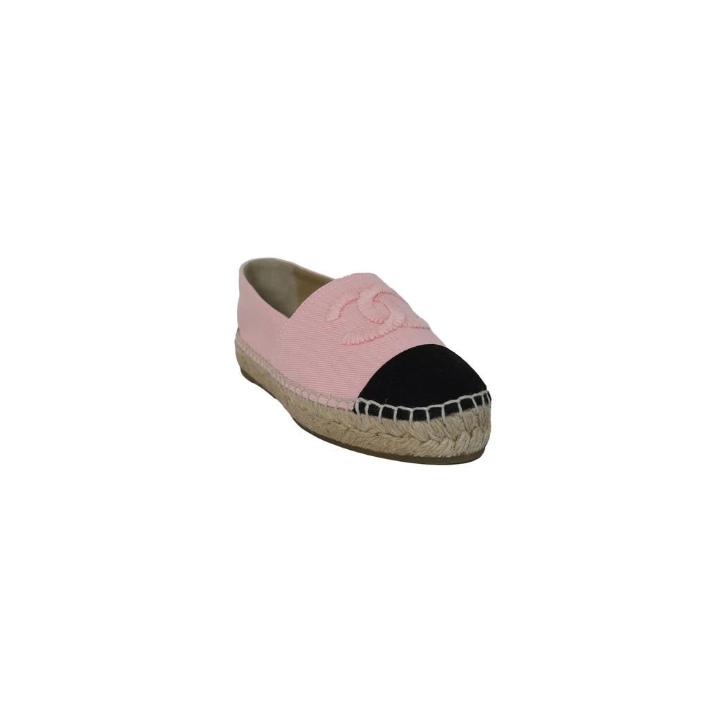 商品Chanel|Chanel Denim Espadrilles Pink Black,价格¥6742,第1张图片