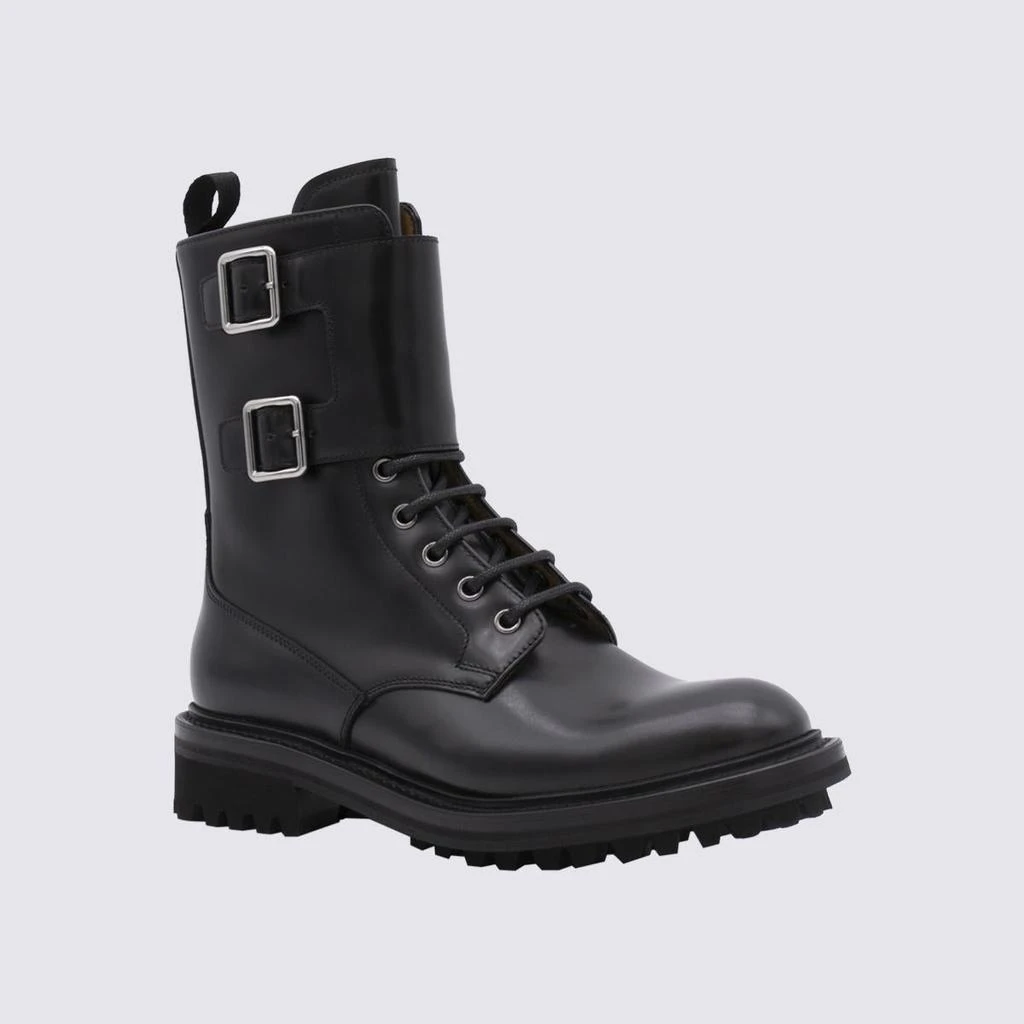 商品Church's|CHURCH'S BLACK LEATHER ANKLE BOOTS,价格¥5690,第2张图片详细描述