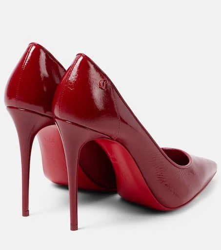 商品Christian Louboutin|Sporty Kate 100漆皮高跟鞋,价格¥8644,第2张图片详细描述
