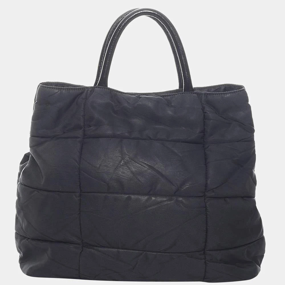 商品[二手商品] Prada|Prada Black Tessuto Bomber Handbag,价格¥5931,第3张图片详细描述