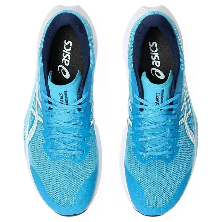 商品[国内直发] Asics|HYPER SPEED 4 舒适轻盈 竞速减震防滑 低帮跑步鞋 男款 蓝白色,价格¥826,第4张图片详细描述