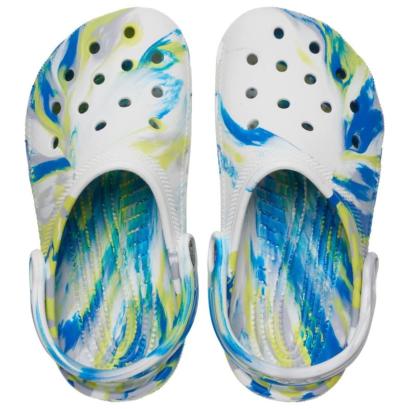 商品Crocs|Crocs Classic Clogs Marbled - Boys' Preschool,价格¥263-¥338,第3张图片详细描述