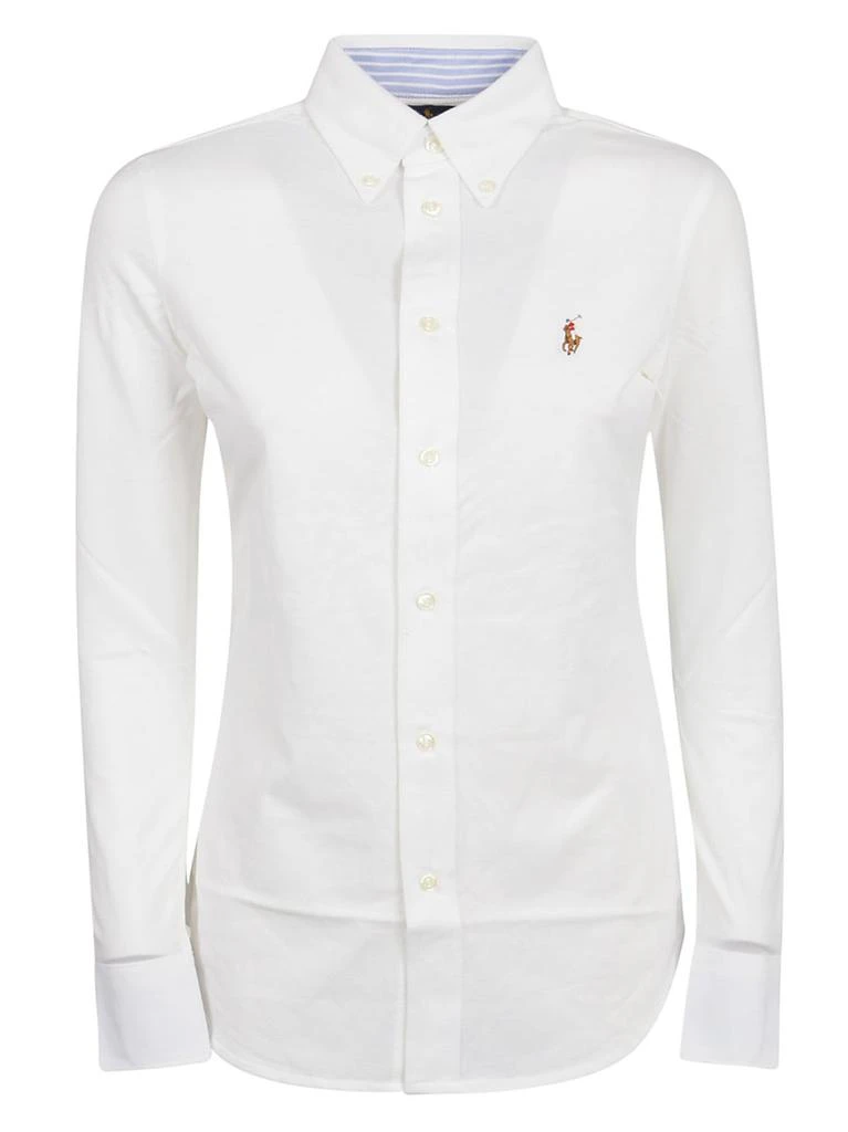 商品Ralph Lauren|Polo Ralph Lauren Logo Embroidered Buttoned Shirt,价格¥602,第1张图片