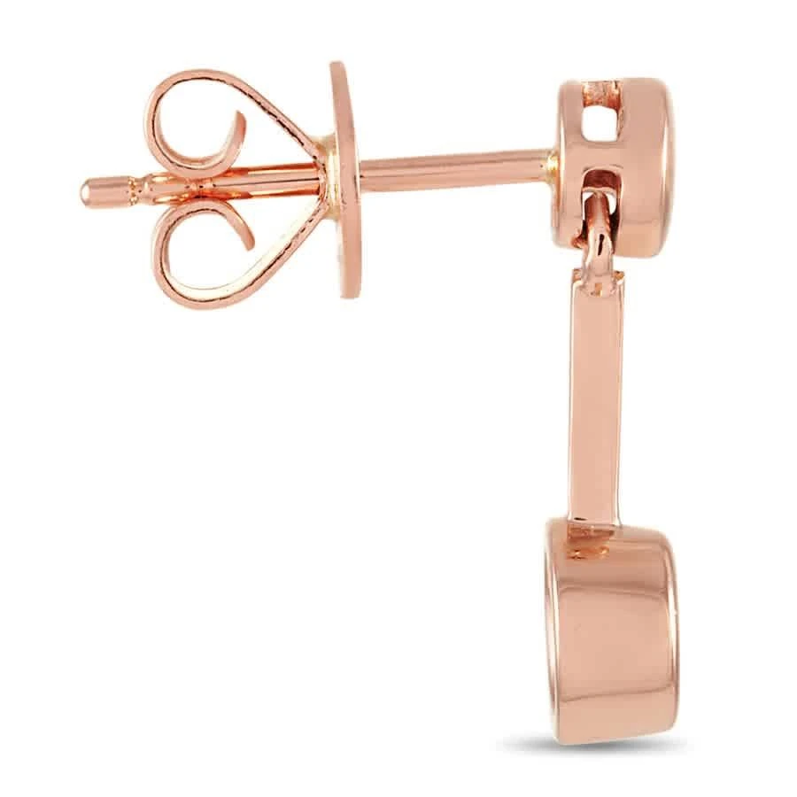 商品LB Exclusive|14K Rose Gold 0.25 ct Diamond Earrings,价格¥3453,第2张图片详细描述