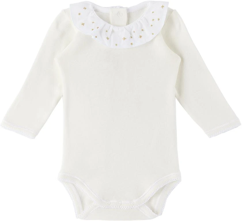 商品Bonpoint|Baby White April Bodysuit,价格¥373,第1张图片