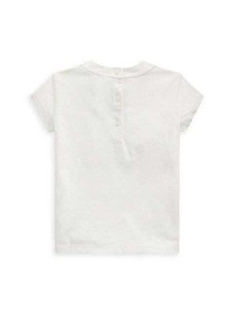 商品Ralph Lauren|Baby Girl's Polo Bear Jersey T-Shirt,价格¥79,第2张图片详细描述