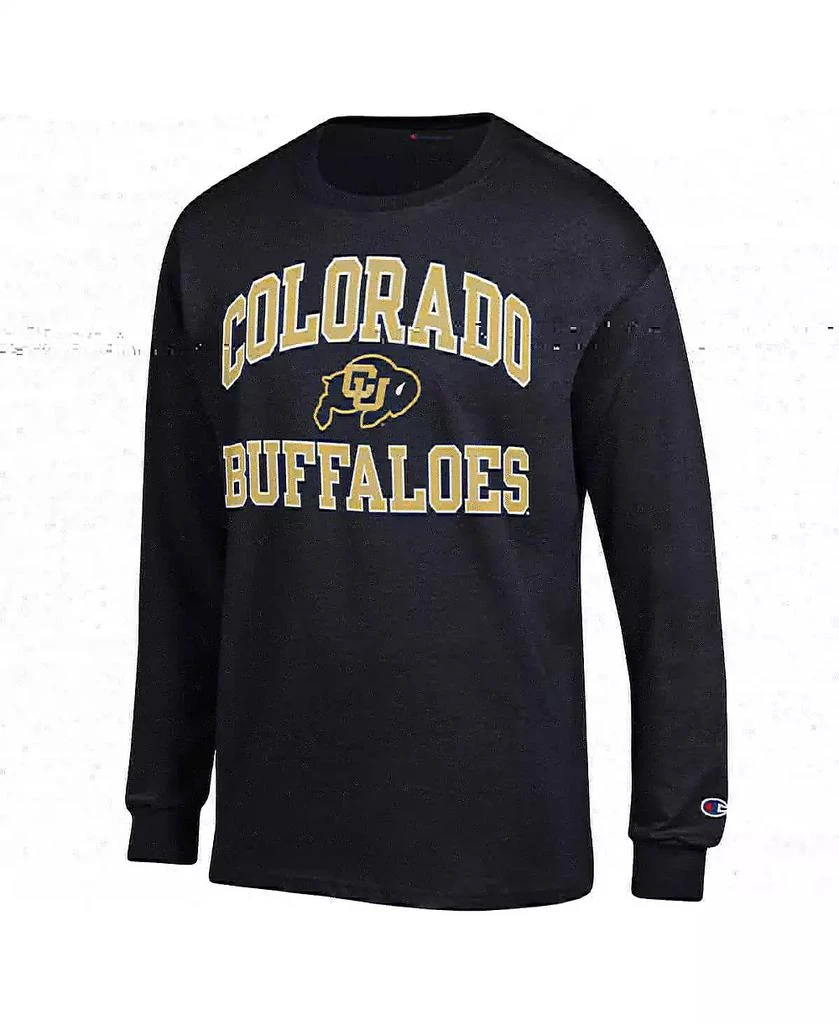 商品CHAMPION|Men's Black Colorado Buffaloes High Motor Long Sleeve T-shirt,价格¥241,第3张图片详细描述