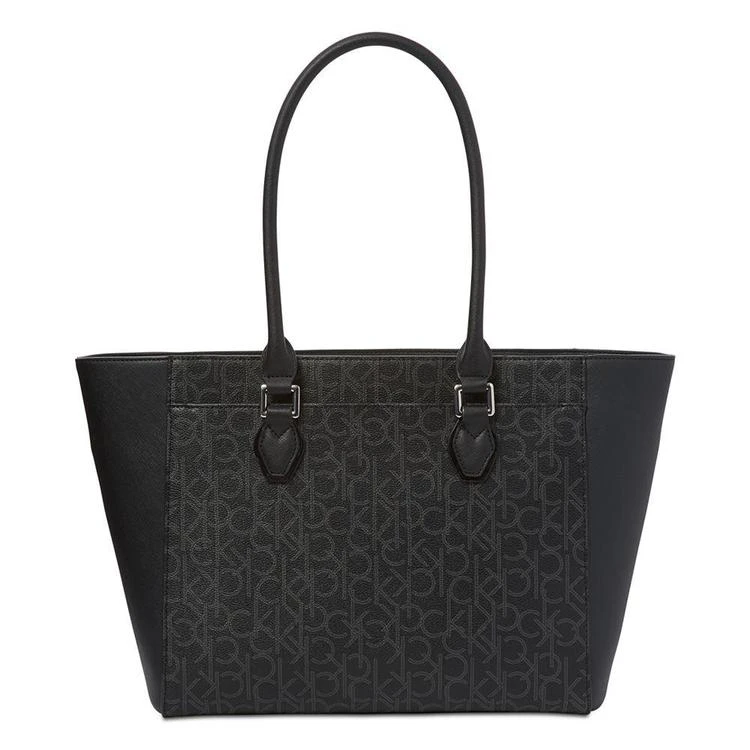 商品Calvin Klein|Ellina Signature Medium Tote,价格¥586,第4张图片详细描述