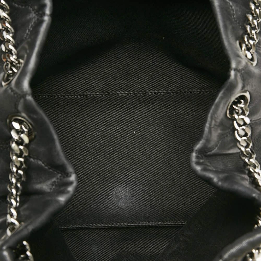 商品[二手商品] Chanel|Chanel Black Matelasse Lambskin Leather Shoulder Bag,价格¥20493,第5张图片详细描述