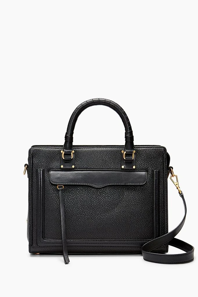 商品Rebecca Minkoff|Bree中号顶部拉链手提包,价格¥1102,第1张图片