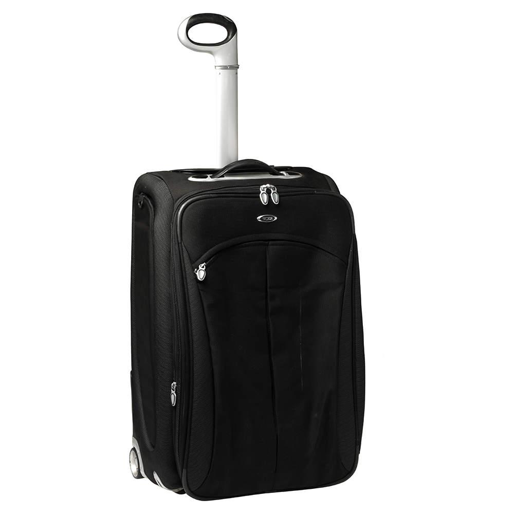 Tumi Black Nylon T3 Expandable Carry On Trolley Suitcase商品第3张图片规格展示