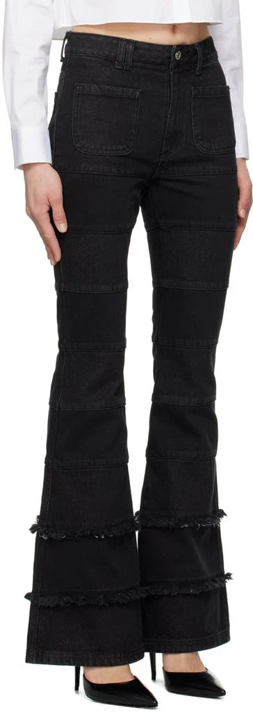 商品ANDERSSON BELL|Black Mahina Jeans,价格¥1332,第2张图片详细描述