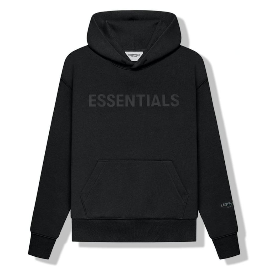 商品Essentials|Fear Of God Essentials Black Hoodie,价格¥3044,第1张图片