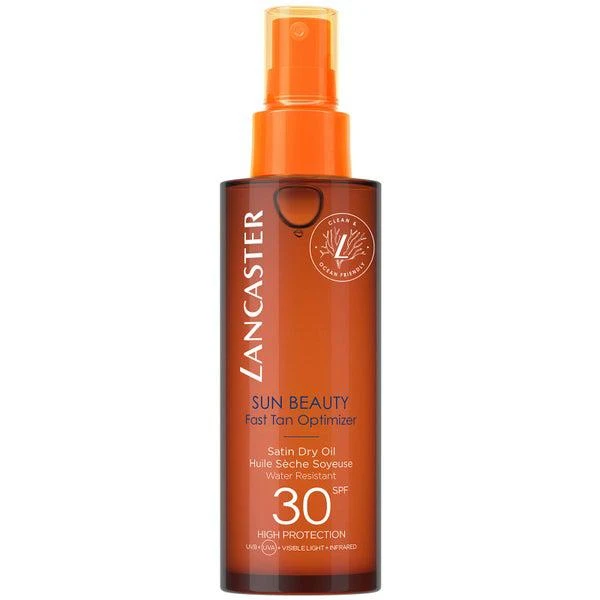 商品Lancaster|Lancaster Sun Beauty Fast Tan Optimizer Satin Dry Oil SPF30 150ml,价格¥312,第1张图片