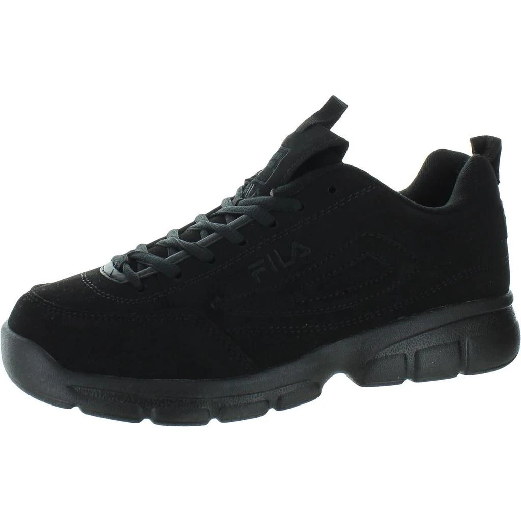 商品Fila|Fila Mens DISRUPTOR SE Faux Suede Cushioned Sole Sneakers,价格¥276,第2张图片详细描述