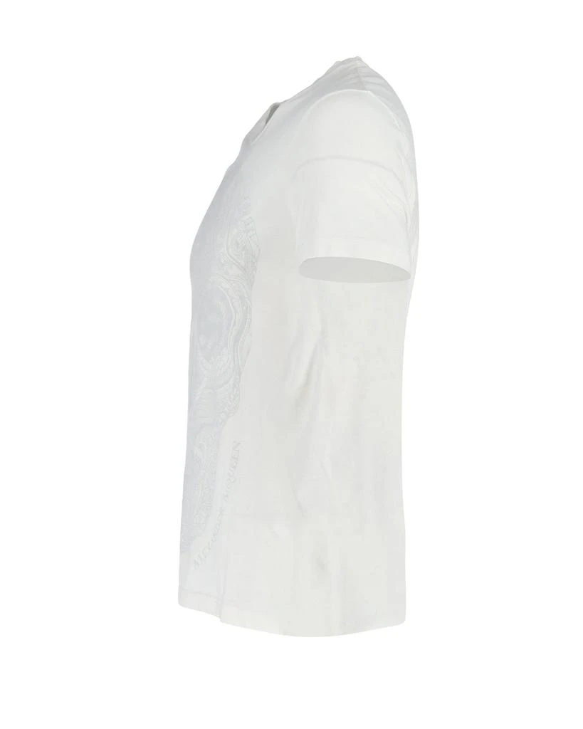 商品[二手商品] Alexander McQueen|Alexander McQueen Skull Print T-Shirt in White Cotton,价格¥855,第2张图片详细描述