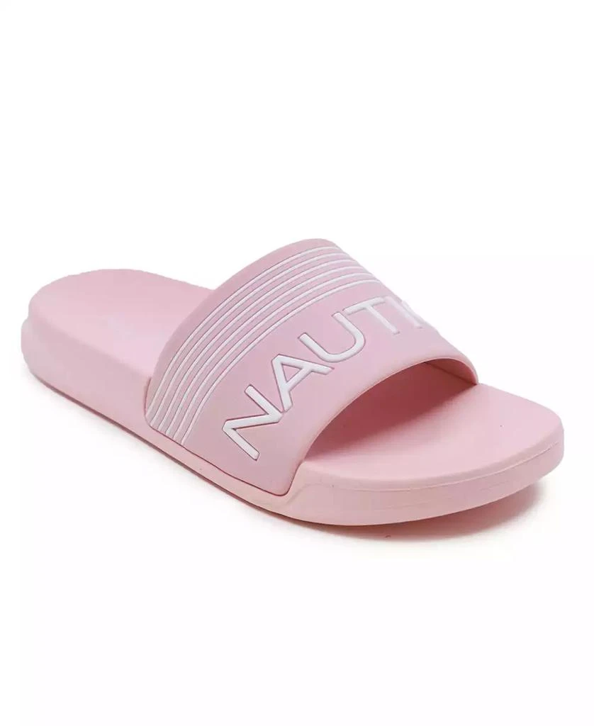 商品Nautica|Little Girls Gaff Slide Sandals,价格¥67,第1张图片