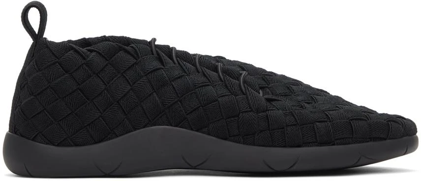 商品Bottega Veneta|Black Intrecciato Sneakers,价格¥9757,第1张图片